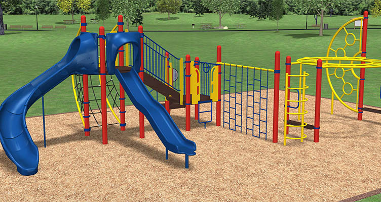finished playground image