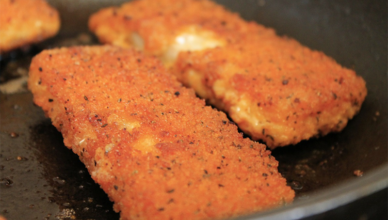 fish fry stock photo