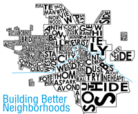 Building Better Neighborhoods logo