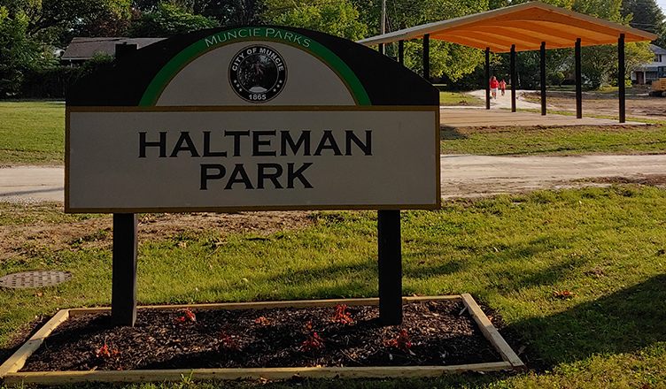 Photo of park sign